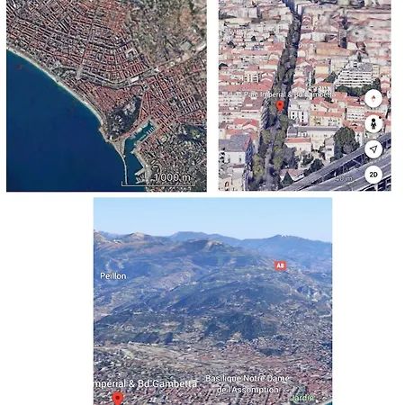 Entresol 1,2 Kilometre De La Promenade Nicea